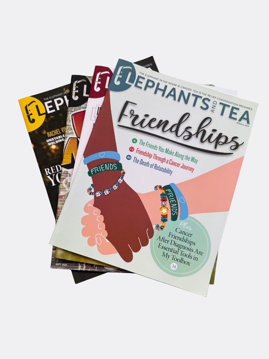 Other - Elephants and Tea Cancer Survivorship Magazine Lot of 4 2023–2024